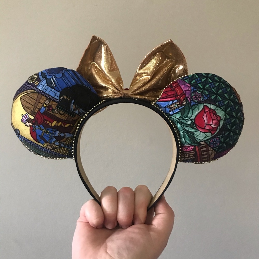Beauty and the Beast Disney Mickey Minnie Ears - Picture 4 of 4